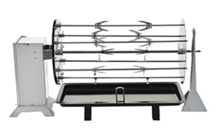 Girarrosto elettrico - ELBA 16/P - ELANGRILL - a 4 mandrini / professionale